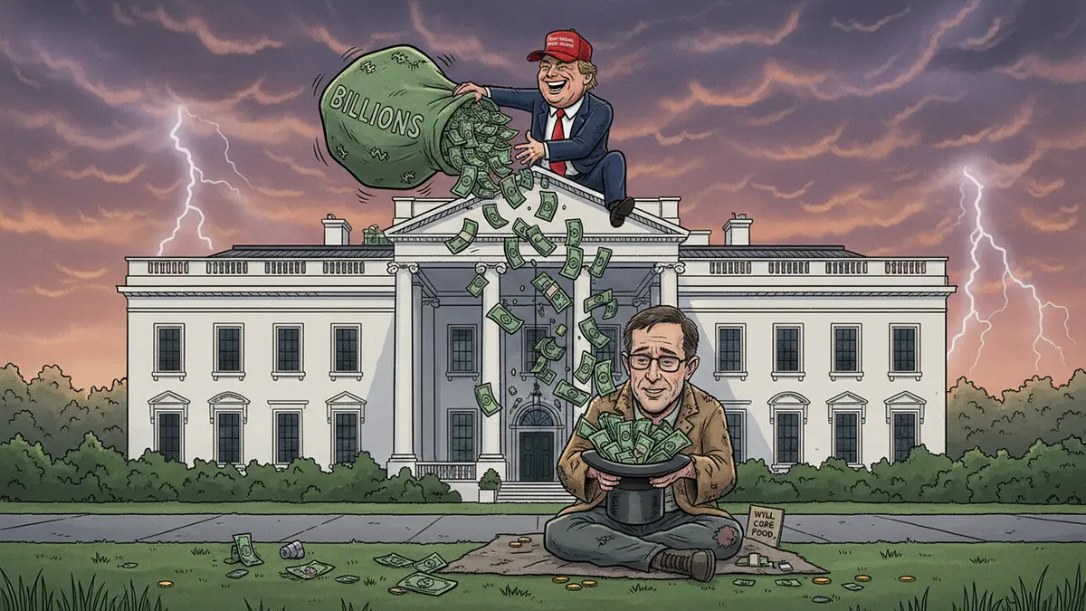 Sam Altman sitzt vor dem weißen Haus und will Geld